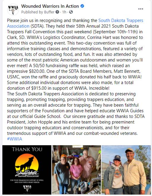 South Dakota Trappers Association